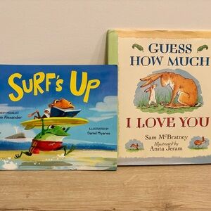 Kids Picture Book Bundle | Guess How Much I Love You + Surf’s Up